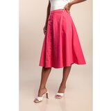 Fenzy Bombažno Krilo Z Gumbi, Roza | Shoptok.si