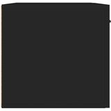  Stenska omarica črna 60x36,5x35 cm inženirski les, (20716364) | Shoptok.si