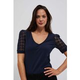 Moodo WOMEN'S T-SHIRT L-TS-4075 NAVY | Shoptok.si