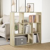 Sobna pregrada / regal za knjige 102x29x103,5 cm drveni | Shoptok.si