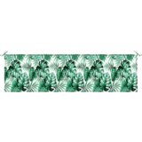 vidaXL Vrtna blazinca z Jakobinskim vzorcem 180x50x4 cm Oxford tkanina | Shoptok.si