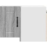 vidaXL Stenska kuhinjska omarica s polico Siva Sonoma 57 x 57 x 40 cm | Shoptok.si