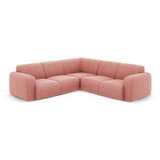 Micadoni Rožnata kotna sedežna garnitura (s kotom po izbiri/v obliki črke L) Molino – Home | Shoptok.si