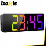 Moderna budilica led rgb usb i pokazivač temperature 16cm | shoptok.hr