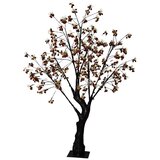  Dekorativno drvo sa LED lampicama i crvenim kuglicama – 220 cm 139094 | ePonuda.com