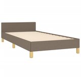  Okvir za krevet bez madraca smeđesivi 90x200cm od tkanine | shoptok.hr