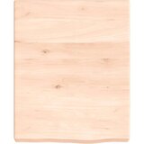  Polica 40 x 50 x (2 - 6) cm neobrađena masivna hrastovina | shoptok.hr