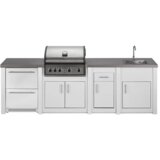 Grandpro Letna kuhinja 295 ALU Series - Bela + Pro Elite [SWPE3SFDD1] | Shoptok.si