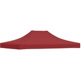 Krov za šator za zabave 4,5 x 3 m bordo 270 g/m² | shoptok.hr
