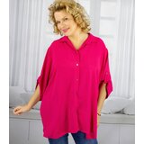 Pri Elegant oversize shirt with decorative collar "VIVIANNE" | shoptok.hr