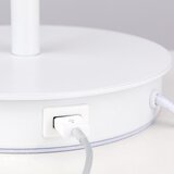 Orion LA 4-1205/1 - Stona lampa sa USB portom LUDWIG 1xE27/40W/230V bela | Eponuda.com