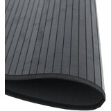  Okrugli tepih crni 100 cm bambus | shoptok.hr