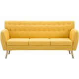 Trosjed s presvlakom od tkanine 172 x 70 x 82 cm žuti | shoptok.hr