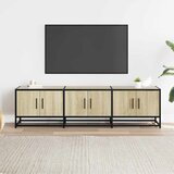 TV ormarić Sonoma hrast 150x35x41 cm Konstruirano drvo i metal | Eponuda.com