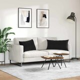  Jastučići za sofu 2 pcs Crna 80 x 40 cm Kordura tekstil | Eponuda.ba