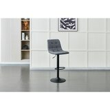 Stylife BARSKI STOL, siva, črna | Shoptok.si