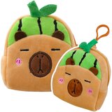  Plush Wallet with Keychain Capybara Watermelon Green 9.5 x 8 cm Cijene