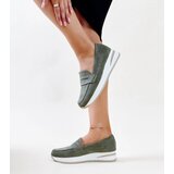 Gemre Green perforated Muna shoes | Shoptok.si