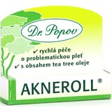 Dr. Popov Akneroll with tea tree lokalna njega za nepravilnosti na licu sklono aknama 6 ml | shoptok.hr