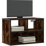 vidaXL TV omarica dimljen hrast 60x31x39,5 cm inženirski les in kovina Cene