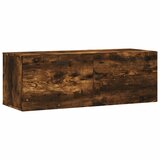  Zidni ormarić dimljeni hrast 100x36,5x35 cm konstruirano drvo | shoptok.hr