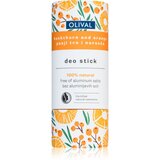 OLIVAL Natural Buckthorn and Orange čvrsti dezodorans bez aluminijskih soli 40 g | shoptok.hr