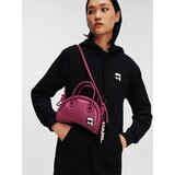 Karl Lagerfeld Ročna torbica bež / magenta / črna / bela | Shoptok.si