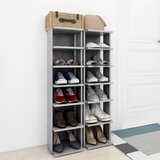  Ormarići za cipele 2 kom siva boja betona 27,5 x 27 x 102 cm | shoptok.hr