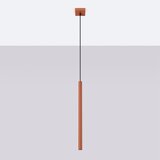 Sollux Lighting Obesna svetilka PASTELO 1 rdeča okra, (21626836) | Shoptok.si