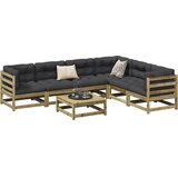 vidaXL 7-dijelni set vrtnih sofa od impregnirane borovine | shoptok.hr