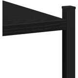 Crna ormar za kupaonicu hrast 33x33x120 5 cm konstruirano drvo | shoptok.hr