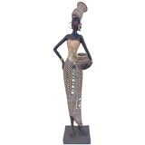 Signes Grimalt Kipci in figurice Afriška Figura Kostanjeva Cene