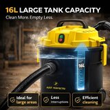 Just Perfecto JP-WDVC16LPL usisavač za mokro i suho usisavanje 1200 W – 16 L | shoptok.hr
