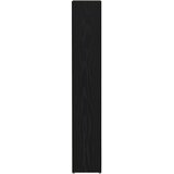 Cd ormarići 2 kom crni hrast 21x16x93,5 cm konstruirano drvo | shoptok.hr