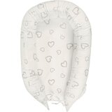 My Baby Lou OBLOGA ZA POSTELJICO 80/50/10 cm potiskano siva, bela | Shoptok.si