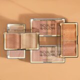 Revolution Sculpt And Glow paleta za konture in posvetlitev odtenek Medium-Deep 8 g | Shoptok.si