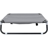 Krevet za psa Svijetlo siva 90 x 55 x 18 cm Čelik | Eponuda.ba