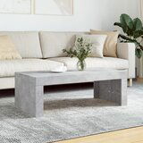 vidaXL Klubska mizica betonsko siva 102x50x36 cm inženirski les Cene