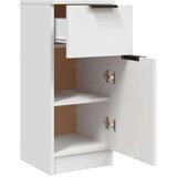  Komode 2 kom bijele 30 x 30 x 70 cm od konstruiranog drva | shoptok.hr
