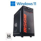 Msgw BASIC i3 i101 - Intel Core i3 12100 3.30/4.30GHz; 8GB RAM; 500GB M.2 SSD; Intel UHD Graphics 730; W11 Home; PN: PC Basic i3 i101 | ePonuda.com