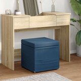  Stolica Plava 41 x 41 x 40 cm Tkanina i konstruirano drvo - Plava 40 cm tkanina | shoptok.hr