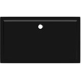  Pravokutna tuš-kada ABS crna 70 x 120 cm | shoptok.hr