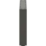  Noge za stolić U-oblika 2 kom antracit 50x(30-31) cm čelik | shoptok.hr