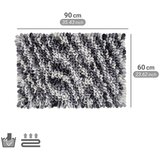 Wenko Prašno modra tekstilna kopalniška preproga 60x90 cm Lerici – | Shoptok.si