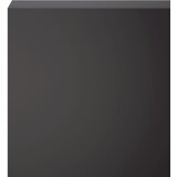 Profil za rubove vrta 2 kom. 100 x 10 x 15 cm Čelik Crna | shoptok.hr