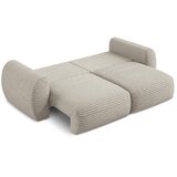 Makamii Svjetlo smeđa sklopiva/s prostorom za odlaganje sofa od samta 266 cm Kini – | shoptok.hr