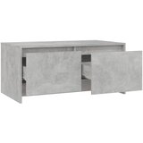  Stolić za kavu boja betona 90 x 50 x 41,5 cm konstruirano drvo | shoptok.hr