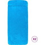  Ručnici za plažu 2 kom tirkizni 75 x 200 cm od tkanine 400 GSM | Eponuda.ba
