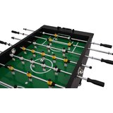  Stol za stolni nogomet Foosball 121 x 61 x 81 - crni Slike