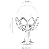 Opviq Vanjska zidna lampa BSU-68155-BSY-M2-K, 52 cm, IP65, E27, Crna | Eponuda.ba